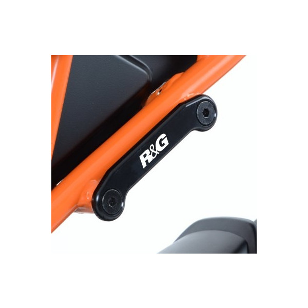 R&G Rear Foot Rest Blanking Plate Kit for KTM RC 125/200/390 '14-'16